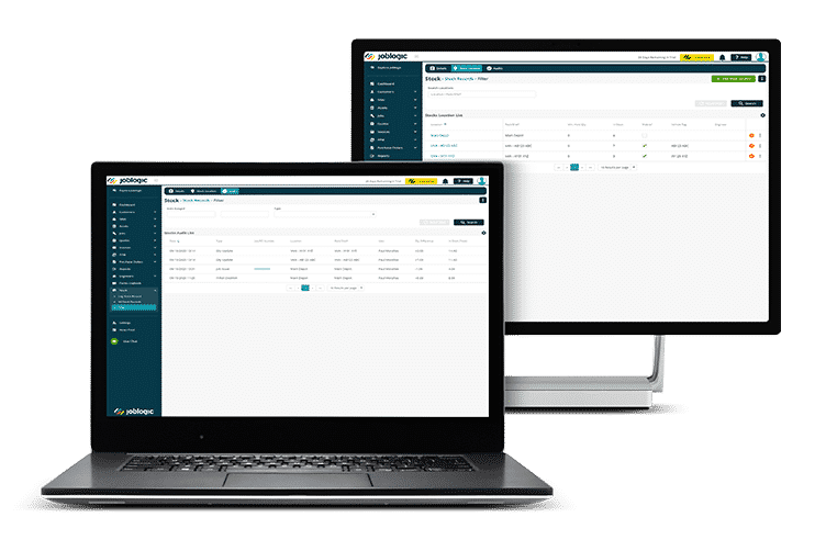 View Warehouse Stock Levels With Joblogic